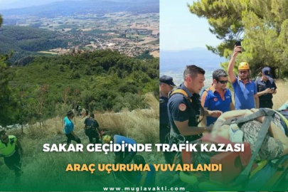 SAKAR GEÇİDİ’NDE TRAFİK KAZASI