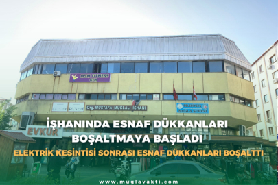 İşhanında Esnaf Dükkanları Boşaltmaya Başladı