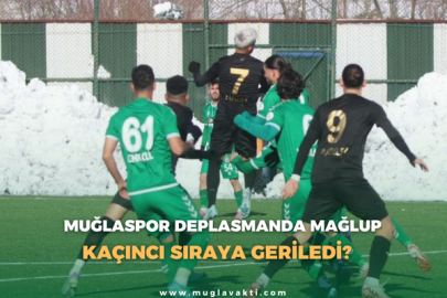Muğlaspor Deplasmanda Mağlup