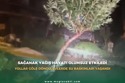 Sağanak Yağış Hayatı Olumsuz Etkiledi