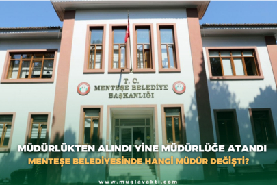 Görevden alındı, yine müdürlük görevine getirildi