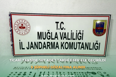 Ticari Takside 307 Adet Tarihi Eser Ele Geçirildi