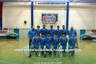 MSKÜ Erkek Basketbol Takımı Şampiyon
