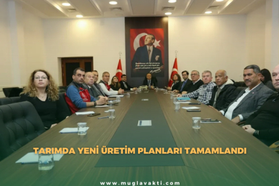 Tarımda Yeni Üretim Planları Tamamlandı
