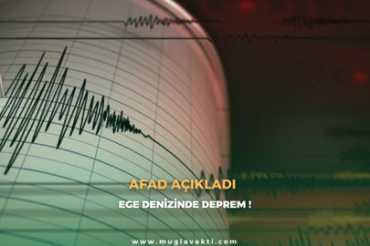 Ege Denizi'nde Deprem