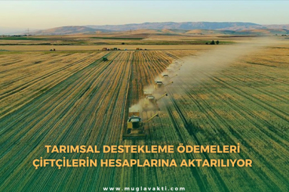 Tarımsal Destekleme Ödemeleri Bugün Çiftçilerin Hesaplarına Aktarılıyor