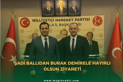 Şadi Ballı'dan Burak Demirel'e Hayırlı Olsun Ziyareti