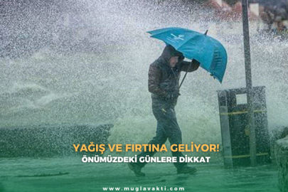 Yağış ve Fırtına Geliyor!