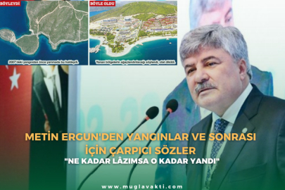 Metin Ergun'den Yangınlar ve Sonrası İçin Çarpıcı Sözler