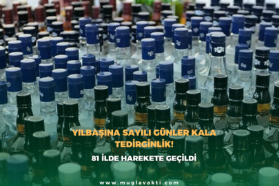 Yılbaşına sayılı günler kala sahte alkol denetimleri arttı