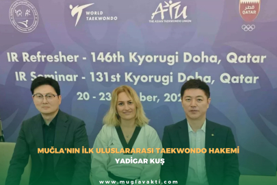 Muğla'nın İlk Uluslararası Taekwondo Hakemi