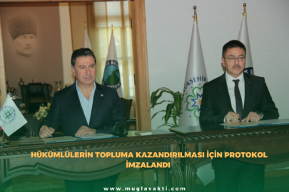 Hükümlülerin Topluma Kazandırılması İçin Protokol imzalandı