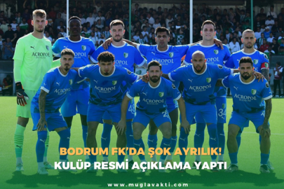 Bodrum FK'da Şok Ayrılık!
