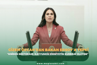 Gizem Özcan’dan Bakan Ersoy’a Tepki