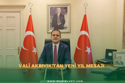 Vali Akbıyık'tan Yeni Yıl Mesajı