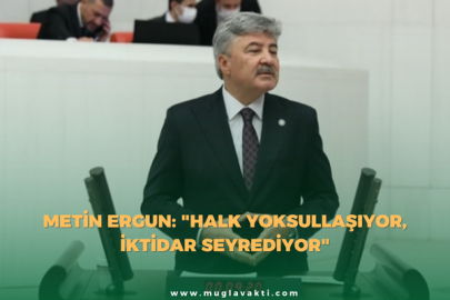 Metin Ergun: "Halk Yoksullaşıyor, İktidar Seyrediyor"