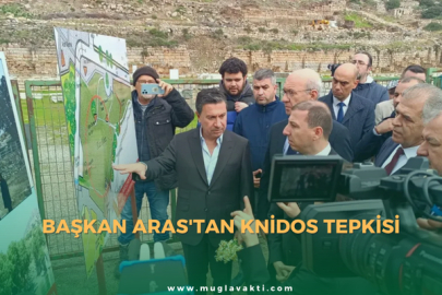Başkan Aras'tan Knidos Tepkisi: "Knidos Öksüz Kalır"