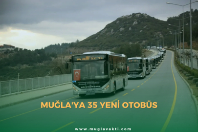 Muğla'ya 35 Yeni Otobüs