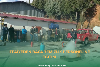 İtfaiyeden Baca Temizlik Personeline Eğitim