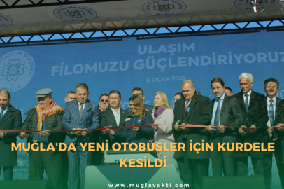 Muğla'da Yeni Otobüsler İçin Kurdele Kesildi