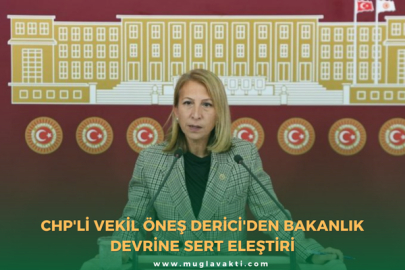CHP'li Vekil Öneş Derici'den Bakanlık Devrine Sert Eleştiri