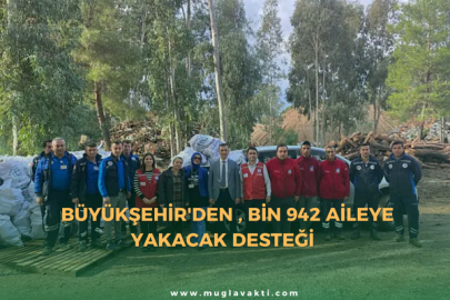 Büyükşehir'den , Bin 942 Aileye Yakacak Desteği
