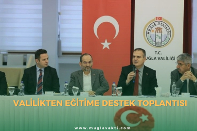 Valilikten Eğitime Destek Toplantısı