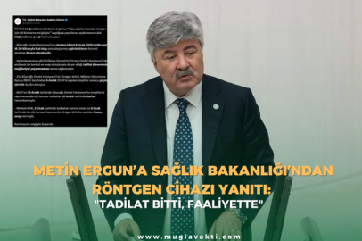 Metin Ergun’a Sağlık Bakanlığı’ndan Röntgen Cihazı Yanıtı