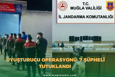 Uyuşturucu Operasyonu: 7 Şüpheli Tutuklandı
