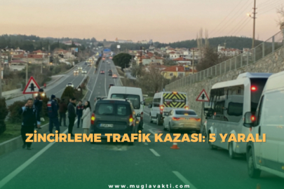 Zincirleme Trafik Kazası: 5 Yaralı