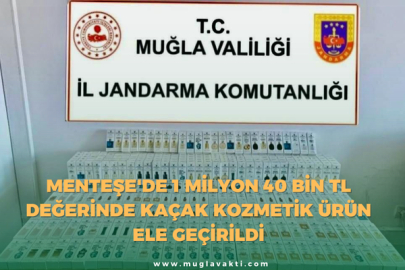 Menteşe'de 1 Milyon 40 Bin TL Değerinde Kaçak Kozmetik Ürün Ele Geçirildi