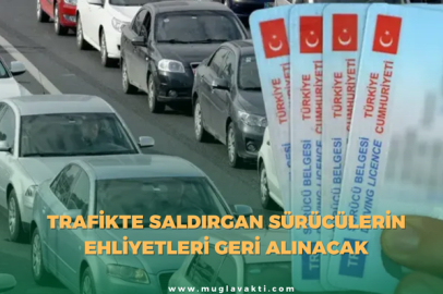 Trafikte saldırgan sürücülerin ehliyetleri geri alınacak