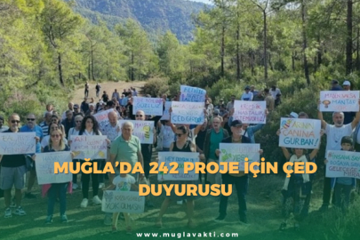 Muğla’da 242 proje için ÇED duyurusu