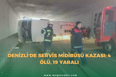 Denizli'de Servis Midibüsü Kazası: 4 Ölü, 19 Yaralı