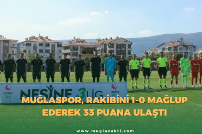Muğlaspor, rakibini 1-0 Mağlup Ederek 33 Puana Ulaştı