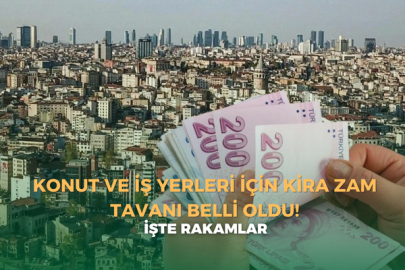 Konut ve İş Yerleri İçin Kira Zam Tavanı Belli Oldu