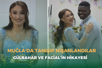 Muğla’da Tanışıp  Nişanlandılar