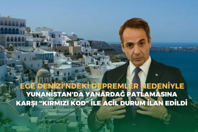 Yunanistan'da yanardağ patlamasına karşı "kırmızı kod"