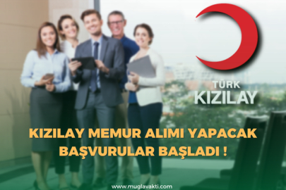 Kızılay Memur Alımı Yapacak; Başvurular Başladı !