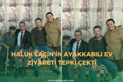 Haluk Laçin'in Ayakkabılı Ev Ziyareti Tepki Çekti