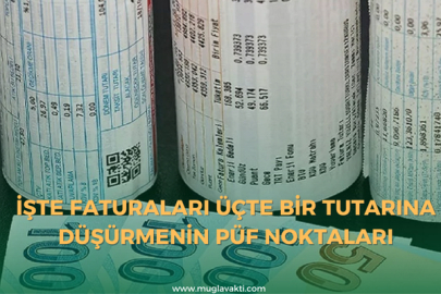 İşte Faturaları Üçte Bir Tutarına Düşürmenin Püf Noktaları