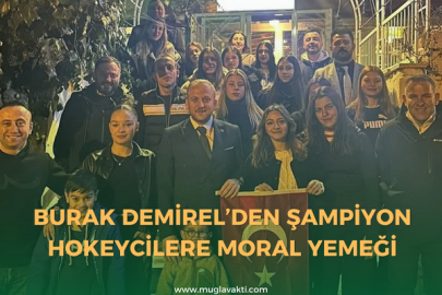 Burak Demirel’den Şampiyon Hokeycilere Moral Yemeği