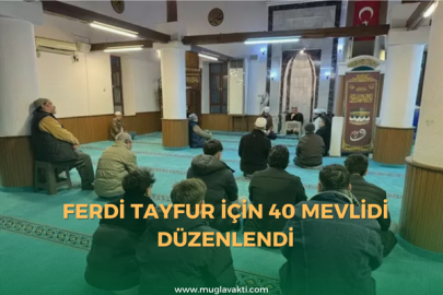 Ferdi Tayfur İçin 40 Mevlidi Düzenlendi