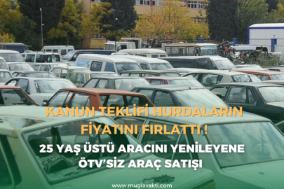 Hurda araç teşviki kanun teklifi verildi!