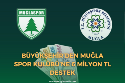 Büyükşehir’den Muğla Spor Kulübü’ne 6 Milyon TL Destek