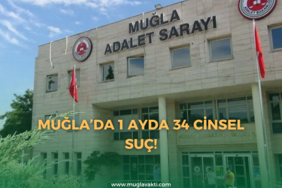 Muğla’da 1 ayda 34 cinsel suç!